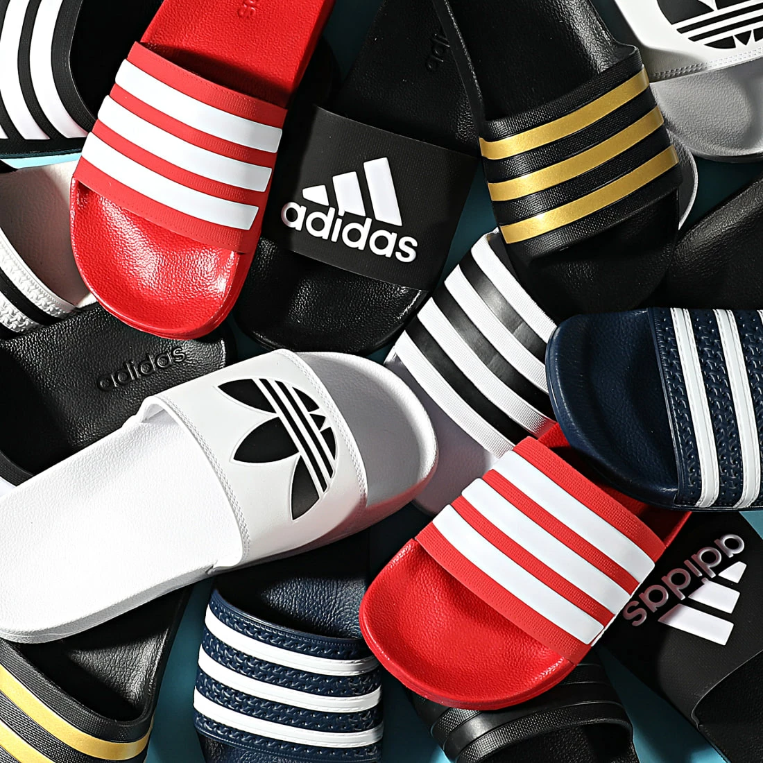 Tout neuf 🎉 Claquettes Adilette Shower AQ1701 Noir Blanc de Adidas Originals ⌛ 10 Tout neuf 🎉 Claquettes Adilette Shower AQ1701 Noir Blanc de Adidas Originals ⌛ – Image 8