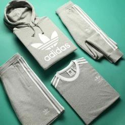 De gros 🎉 Short Jogging Bandes Brodées 3 Stripes DH5803 Gris Chiné de Adidas Originals 🛒 -Pas Cher adidas Magasin adidas 144993 DH5803 TPDT 20220208T095936 05
