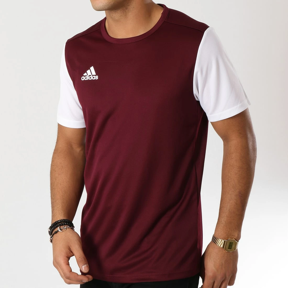 Meilleure affaire 🎁 Tee 👚 Shirt De Sport Estro 19 Jersey DP3239 Bordeaux de Adidas Performance ⭐ 3 Meilleure affaire 🎁 Tee 👚 Shirt De Sport Estro 19 Jersey DP3239 Bordeaux de Adidas Performance ⭐