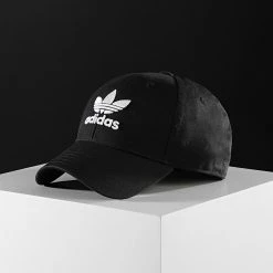 De gros 🥰 Casquette Classic Trefoil EC3603 Noir de Adidas Originals 🔔 -Pas Cher adidas Magasin adidas 163404 EC3603 20200204T165435 05