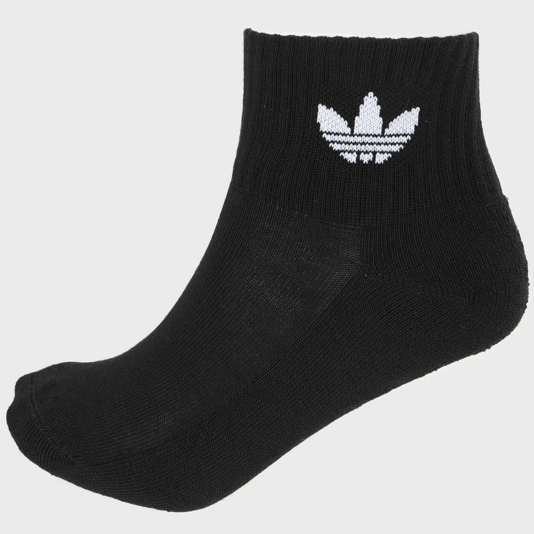 Offres 🎁 Lot De 3 Paires De Chaussettes FM0643 Noir de Adidas Originals 😉 4 Offres 🎁 Lot De 3 Paires De Chaussettes FM0643 Noir de Adidas Originals 😉 – Image 2