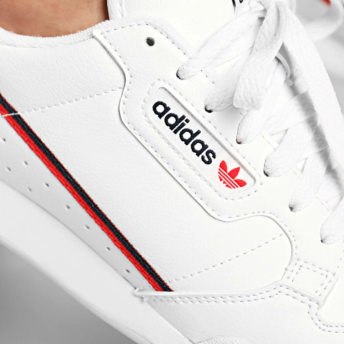 Sortie 🎁 Baskets Continental 80 Vegan FW2336 Footwear White Collegiate Navy Scarlet de Adidas Originals 🎁 4 Sortie 🎁 Baskets Continental 80 Vegan FW2336 Footwear White Collegiate Navy Scarlet de Adidas Originals 🎁 – Image 2