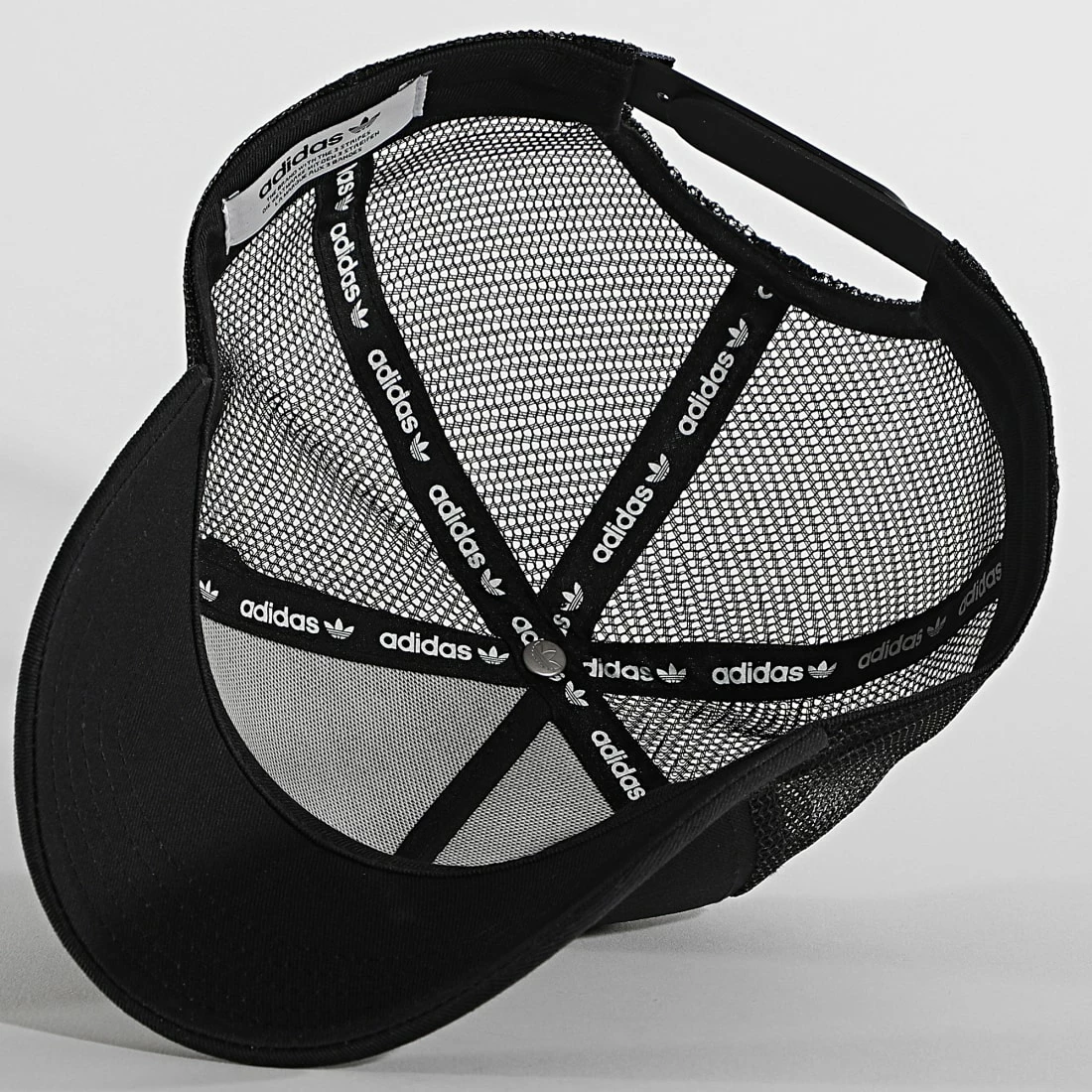 Meilleure vente 🔥 Casquette Trucker Trefoil DV0170 Noir de Adidas Originals ✔️ 5 Meilleure vente 🔥 Casquette Trucker Trefoil DV0170 Noir de Adidas Originals ✔️ – Image 4