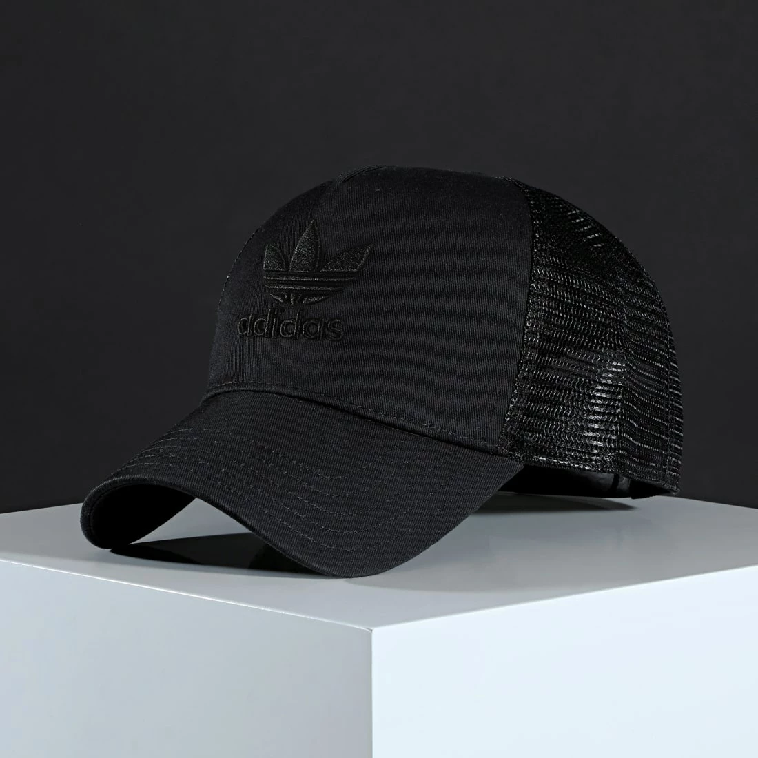 Meilleure vente 🔥 Casquette Trucker Trefoil DV0170 Noir de Adidas Originals ✔️ 6 Meilleure vente 🔥 Casquette Trucker Trefoil DV0170 Noir de Adidas Originals ✔️ – Image 5
