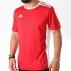 Offres ✨ Tee 👕 Shirt A Bandes Entrada 18 CF1038 Rouge de Adidas Performance 🧨 -Pas Cher adidas Magasin adidas 224583 CF1038 20200708T133115 01