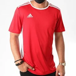 Offres ✨ Tee 👕 Shirt A Bandes Entrada 18 CF1038 Rouge de Adidas Performance 🧨 9 Offres ✨ Tee 👕 Shirt A Bandes Entrada 18 CF1038 Rouge de Adidas Performance 🧨 -Pas Cher adidas Magasin adidas 224583 CF1038 20200708T133122 03