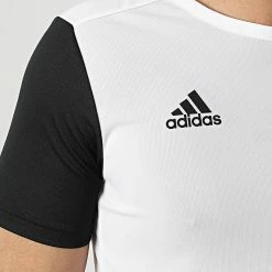 Meilleur prix 🥰 Tee 👕 Shirt Estro 19 DP3234 Blanc Noir de Adidas Performance 🔥 -Pas Cher adidas Magasin adidas 224594 DP3234 20220401T082549 02