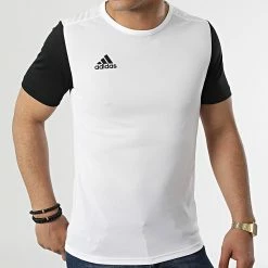 Meilleur prix 🥰 Tee 👕 Shirt Estro 19 DP3234 Blanc Noir de Adidas Performance 🔥 -Pas Cher adidas Magasin adidas 224594 DP3234 20220401T082551 04