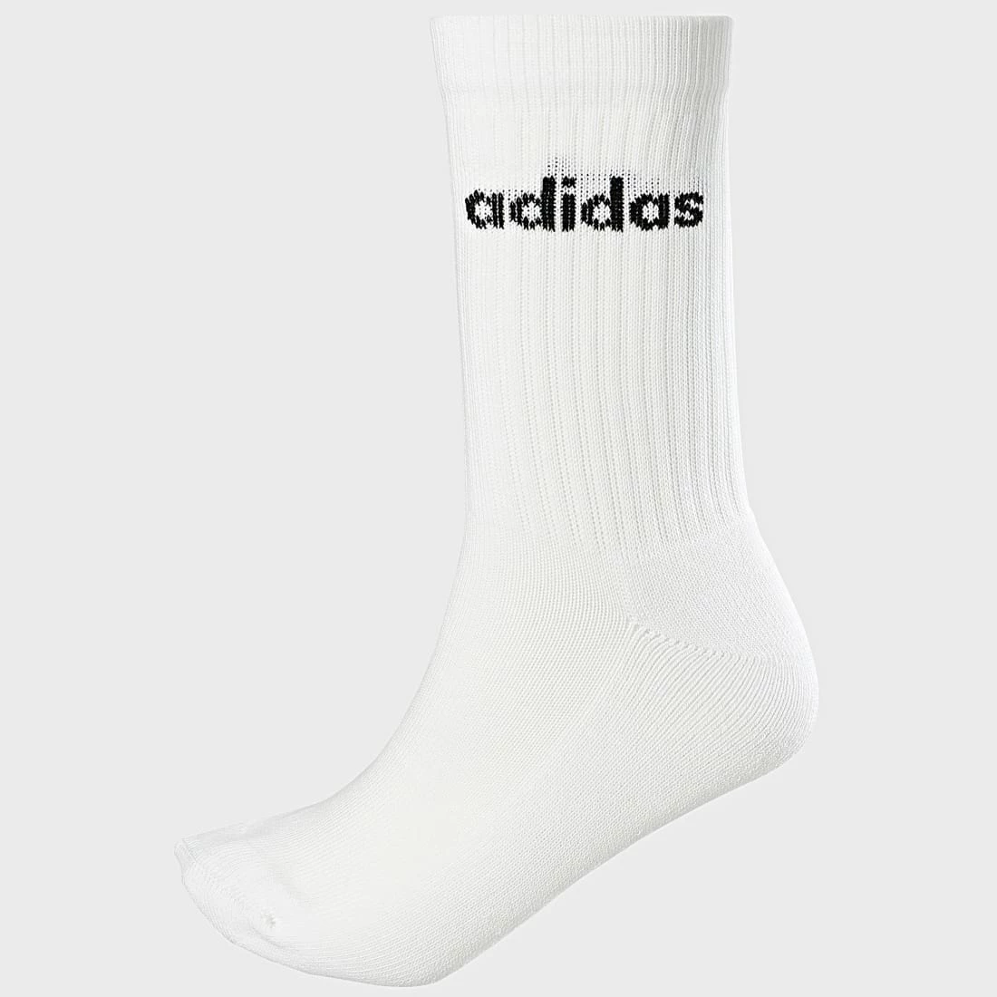 Bon marché ✨ Lot De 3 Paires De Chaussettes HC Crew GE1379 Blanc de adidas ⌛ 4 Bon marché ✨ Lot De 3 Paires De Chaussettes HC Crew GE1379 Blanc de adidas ⌛ – Image 2