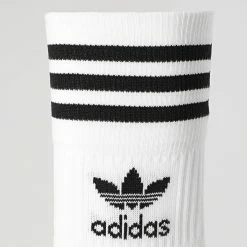Remise 😉 Lot De 3 Chaussettes Mid Cut GD3575 Blanc de Adidas Originals 😉 -Pas Cher adidas Magasin adidas 229652 GD3575 20200821T143212 03