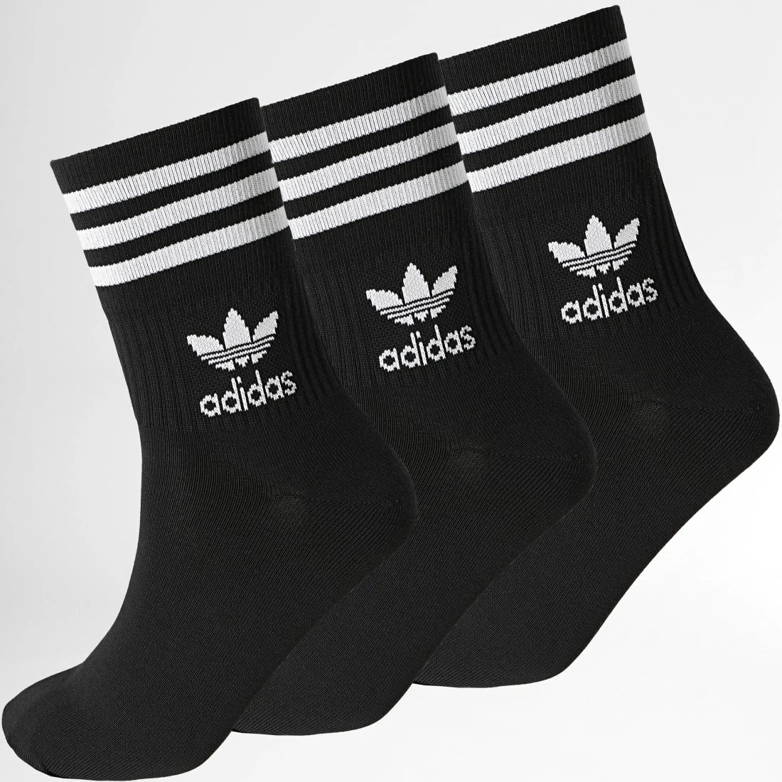 Meilleure vente ⭐ Lot De 3 Chaussettes Mid Cut GD3576 Noir de Adidas Originals 🔔 3 Meilleure vente ⭐ Lot De 3 Chaussettes Mid Cut GD3576 Noir de Adidas Originals 🔔