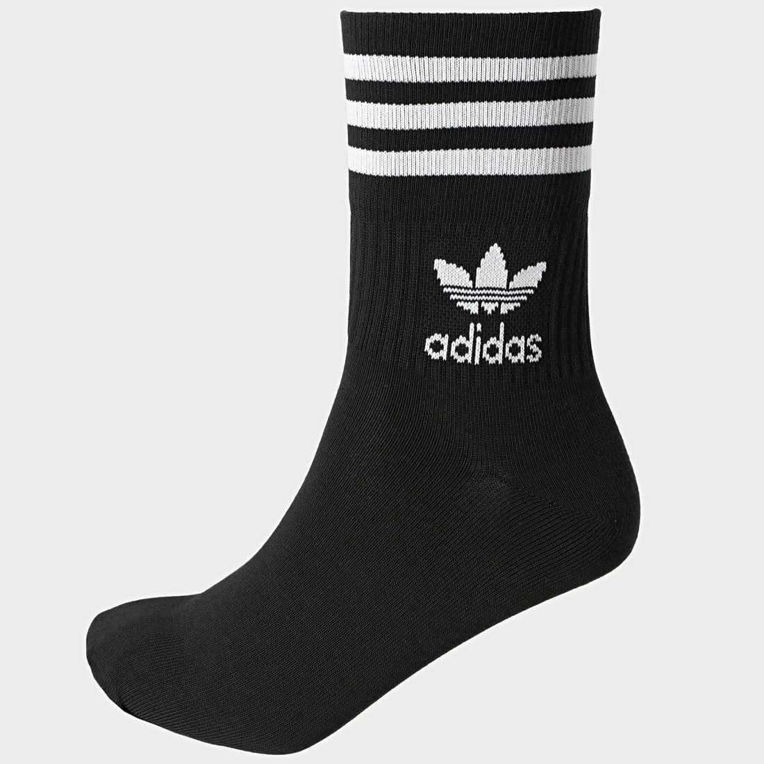 Meilleure vente ⭐ Lot De 3 Chaussettes Mid Cut GD3576 Noir de Adidas Originals 🔔 4 Meilleure vente ⭐ Lot De 3 Chaussettes Mid Cut GD3576 Noir de Adidas Originals 🔔 – Image 2