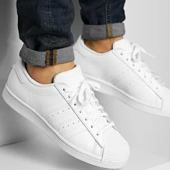 Vente flash 😀 Baskets Superstar EG4960 Cloud White de Adidas Originals 🔥