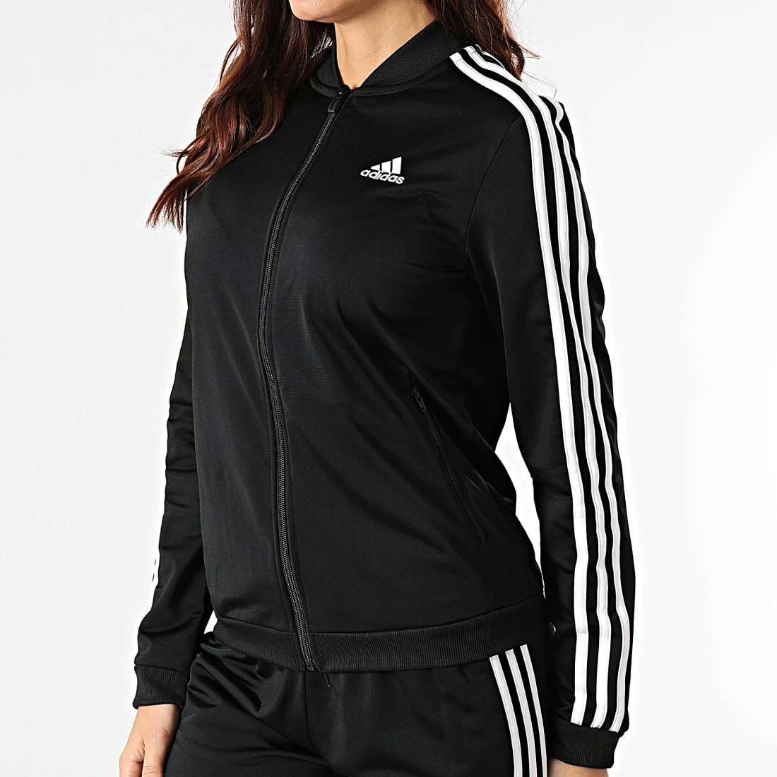 Le moins cher ❤️ Ensemble De Survêtement Femme 3 Stripes Training GM5534 Noir de Adidas Performance 😍 5 Le moins cher ❤️ Ensemble De Survêtement Femme 3 Stripes Training GM5534 Noir de Adidas Performance 😍 – Image 3