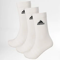 Meilleure vente 🌟 Lot De 3 Paires De Chaussettes DZ9393 Blanc de Adidas Performance ✔️