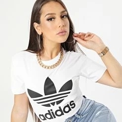 Meilleure affaire 🎁 Tee 👕 Shirt Femme Trefoil GN2899 Blanc de adidas 🔔 11 Meilleure affaire 🎁 Tee 👕 Shirt Femme Trefoil GN2899 Blanc de adidas 🔔 -Pas Cher adidas Magasin adidas 244468 GN2899 20210514T081036 02