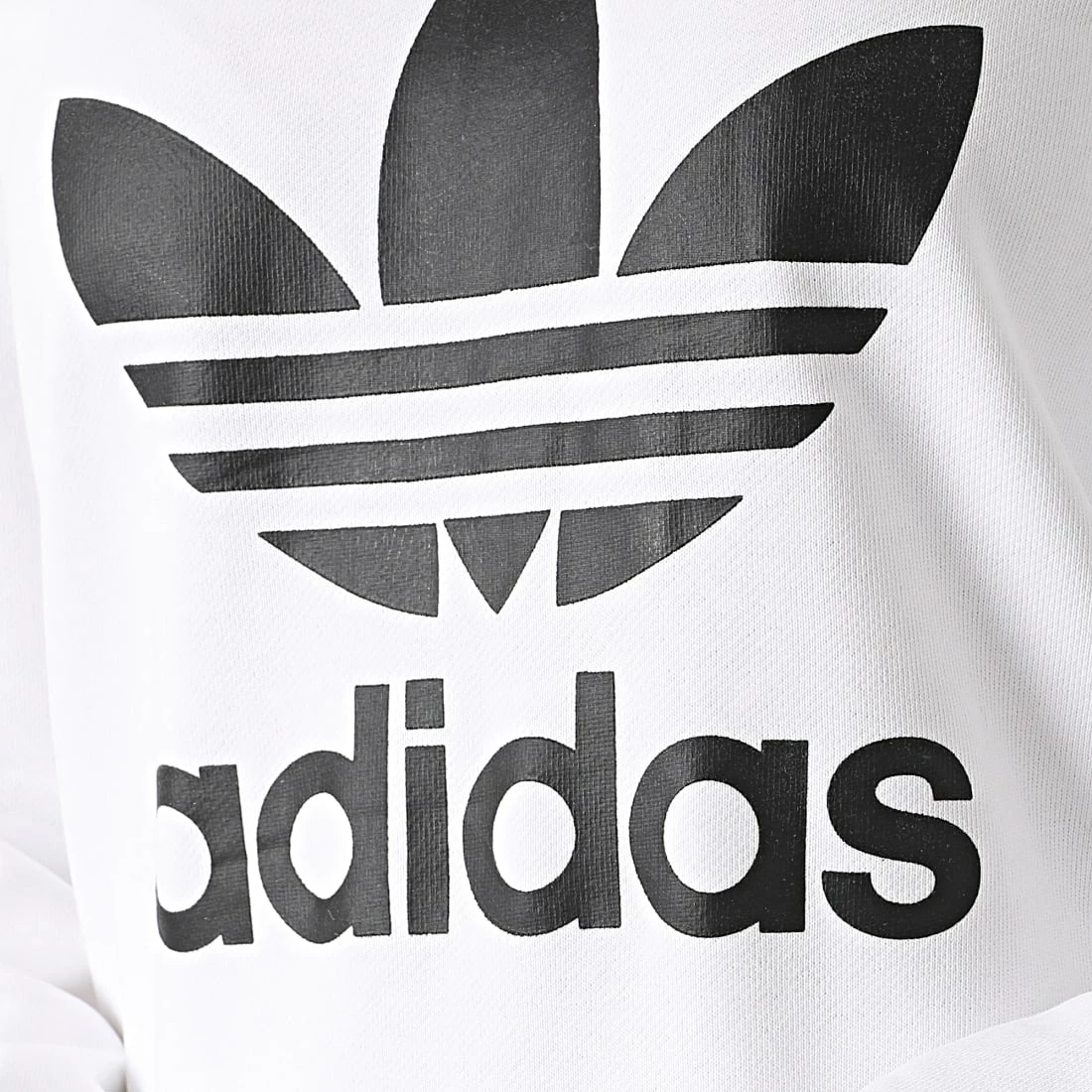 Remise 🧨 Sweat Crewneck Femme GN2961 Blanc de Adidas Originals 🌟 6 Remise 🧨 Sweat Crewneck Femme GN2961 Blanc de Adidas Originals 🌟 – Image 4