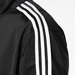 Grosses soldes 😀 Veste Zippée A Bandes Firebird GN3521 Noir de Adidas Originals 😍 -Pas Cher adidas Magasin adidas 246363 GN3521 20210113T114949 04