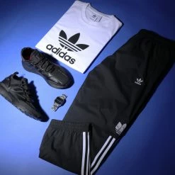 De gros 🧨 Pantalon Jogging A Bandes Trefoil 3 Stripes GN3543 Noir de Adidas Originals ✔️ -Pas Cher adidas Magasin adidas 246384 GN3543 20210122T100702 05