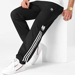 De gros 🧨 Pantalon Jogging A Bandes Trefoil 3 Stripes GN3543 Noir de Adidas Originals ✔️ -Pas Cher adidas Magasin adidas 246384 GN3543 20210122T133820 05