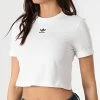 Budget 😀 Tee 👚 Shirt Femme Crop GN2803 Blanc de Adidas Originals ✔️ -Pas Cher adidas Magasin adidas 247169 GN2803 20210202T163922 01