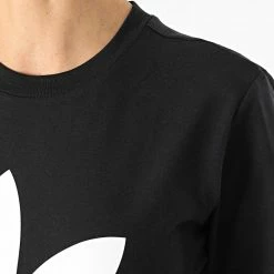 Meilleure vente 🧨 Tee 👕 Shirt Femme GN2896 Noir de Adidas Originals ❤️ -Pas Cher adidas Magasin adidas 247413 GN2896 20210226T160526 02