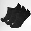Tout neuf 🛒 Lot De 3 Paires De Chaussettes Basses Light Nosh DZ9416 Noir de Adidas Performance 🎁