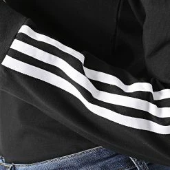 Meilleure affaire 🎁 Tee 👚 Shirt Manches Longues Femme A Bandes 3 Stripes GN2911 Noir de Adidas Originals 🥰 -Pas Cher adidas Magasin adidas 248839 GN2911 20210302T085355 04
