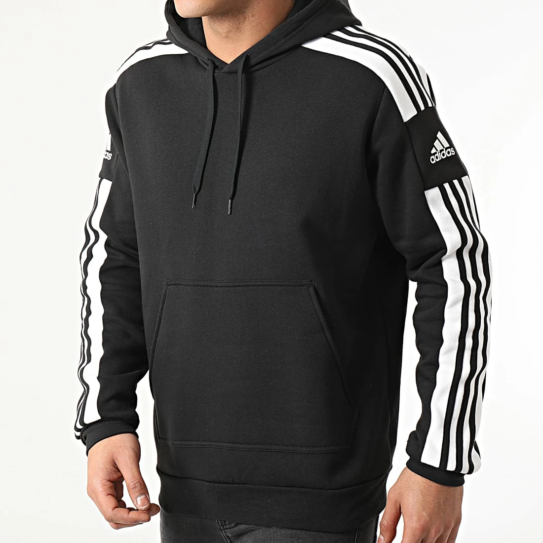 Grosses soldes 🛒 Sweat Capuche A Bandes SQ21 GT6634 Noir de Adidas Performance 👏 3 Grosses soldes 🛒 Sweat Capuche A Bandes SQ21 GT6634 Noir de Adidas Performance 👏