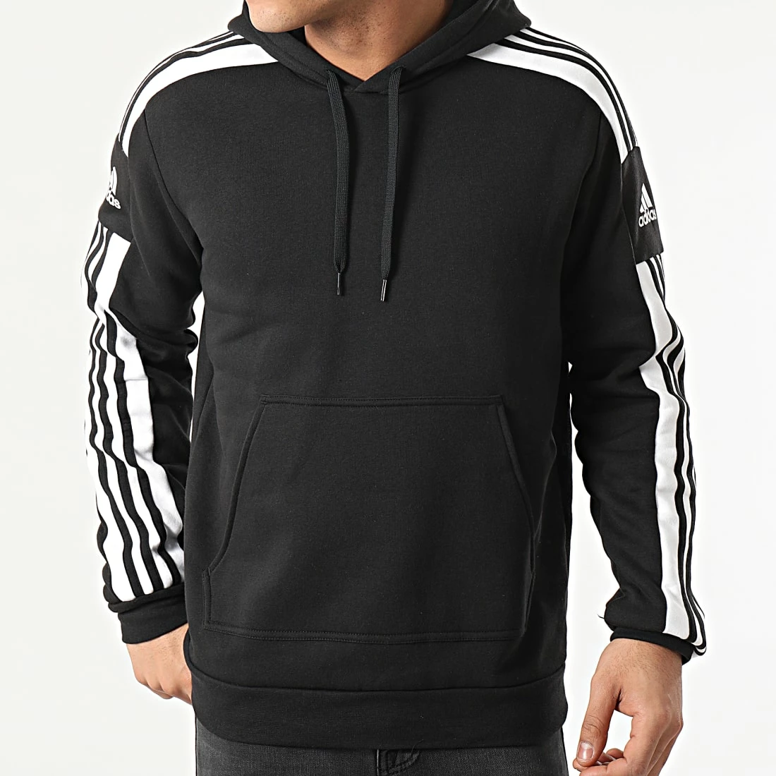 Grosses soldes 🛒 Sweat Capuche A Bandes SQ21 GT6634 Noir de Adidas Performance 👏 7 Grosses soldes 🛒 Sweat Capuche A Bandes SQ21 GT6634 Noir de Adidas Performance 👏 – Image 5