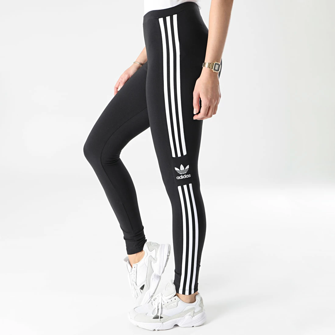 Le moins cher 🥰 Legging Femme A Bandes Trefoil DV2636 Noir de Adidas Originals 🤩 7 Le moins cher 🥰 Legging Femme A Bandes Trefoil DV2636 Noir de Adidas Originals 🤩 – Image 5