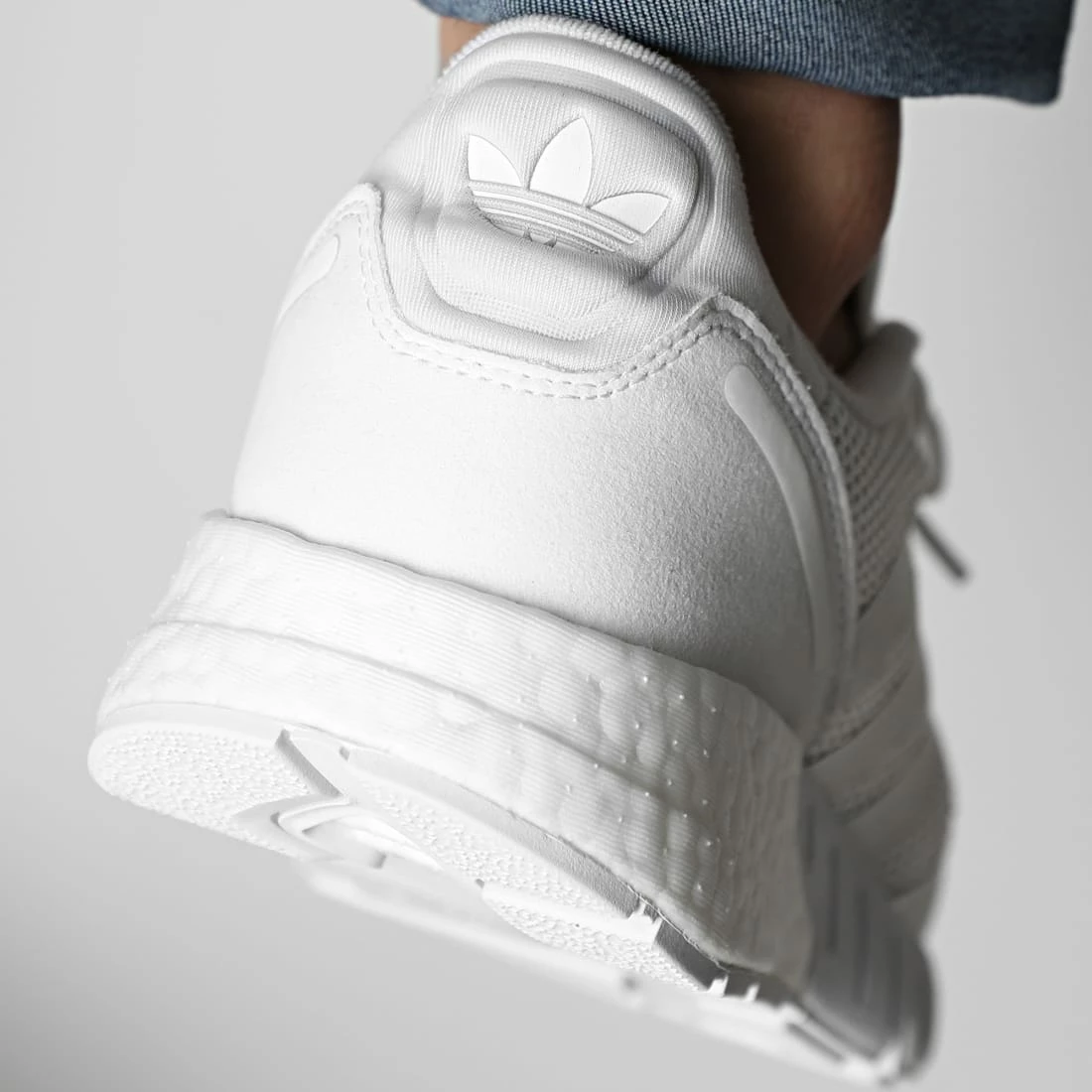 Meilleure vente ✔️ Baskets ZX 1K Boost FX6516 Cloud White de Adidas Originals ⌛ 7 Meilleure vente ✔️ Baskets ZX 1K Boost FX6516 Cloud White de Adidas Originals ⌛ – Image 5