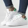 Meilleure vente 🥰 Baskets Femme Stan Smith FX7519 Cloud White Green de Adidas Originals 😉 -Pas Cher adidas Magasin adidas 259348 FX7519 20210602T160957 01