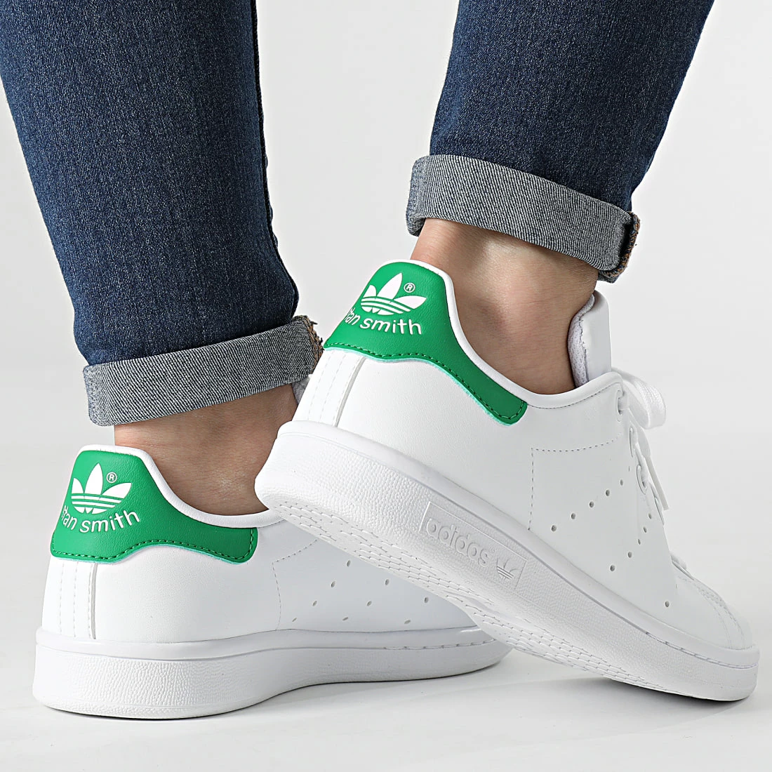 Meilleure vente 🥰 Baskets Femme Stan Smith FX7519 Cloud White Green de Adidas Originals 😉 7 Meilleure vente 🥰 Baskets Femme Stan Smith FX7519 Cloud White Green de Adidas Originals 😉 – Image 5