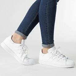 Nouveau ⭐ Baskets Femme Stan Smith FX7520 Cloud White de Adidas Originals 👍 -Pas Cher adidas Magasin adidas 259349 FX7520 20210602T124852 03