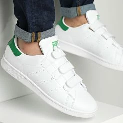 Vente flash 🧨 Baskets Stan Smith CF FX5508 Cloud White Green de Adidas Originals 😀