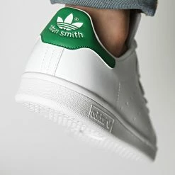 Vente flash 🧨 Baskets Stan Smith CF FX5508 Cloud White Green de Adidas Originals 😀 -Pas Cher adidas Magasin adidas 260280 FX5509 20220120T160407 04