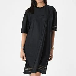 Grosses soldes 🔔 Robe Tee 👚 Shirt Femme GN3249 Noir de Adidas Originals ✨ -Pas Cher adidas Magasin adidas 264987 GN3249 20210507T121544 03