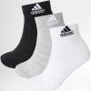 Grosses soldes 🛒 Lot De 3 Paires De Chaussettes Cush Ankle DZ9364 Gris Chiné Blanc Noir de Adidas Originals ⌛