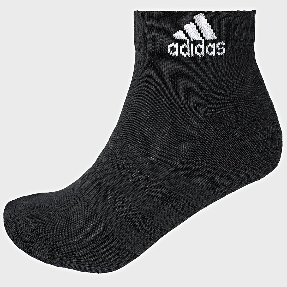 Grosses soldes 🛒 Lot De 3 Paires De Chaussettes Cush Ankle DZ9364 Gris Chiné Blanc Noir de Adidas Originals ⌛ 4 Grosses soldes 🛒 Lot De 3 Paires De Chaussettes Cush Ankle DZ9364 Gris Chiné Blanc Noir de Adidas Originals ⌛ – Image 2