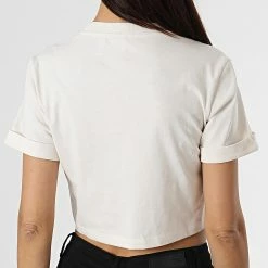 Sortie ⭐ Tee 👚 Shirt Crop Femme H37880 Beige de Adidas Originals 😀 -Pas Cher adidas Magasin adidas 267523 H37880 20210603T122954 06