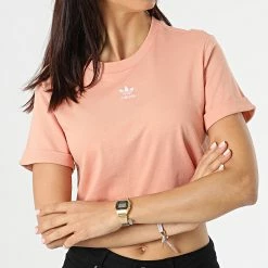 Offres 😍 Tee 👚 Shirt Crop Femme H37883 Saumon de Adidas Originals 🧨 12 Offres 😍 Tee 👚 Shirt Crop Femme H37883 Saumon de Adidas Originals 🧨 -Pas Cher adidas Magasin adidas 267541 H37883 20210603T122840 05