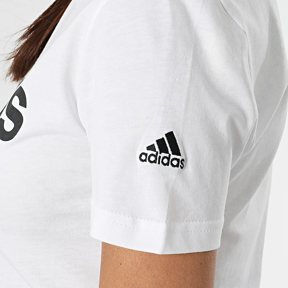 Acheter 🔥 Tee 👕 Shirt Femme Lin GL0768 Blanc de Adidas Performance 🎁 4 Acheter 🔥 Tee 👕 Shirt Femme Lin GL0768 Blanc de Adidas Performance 🎁 – Image 2