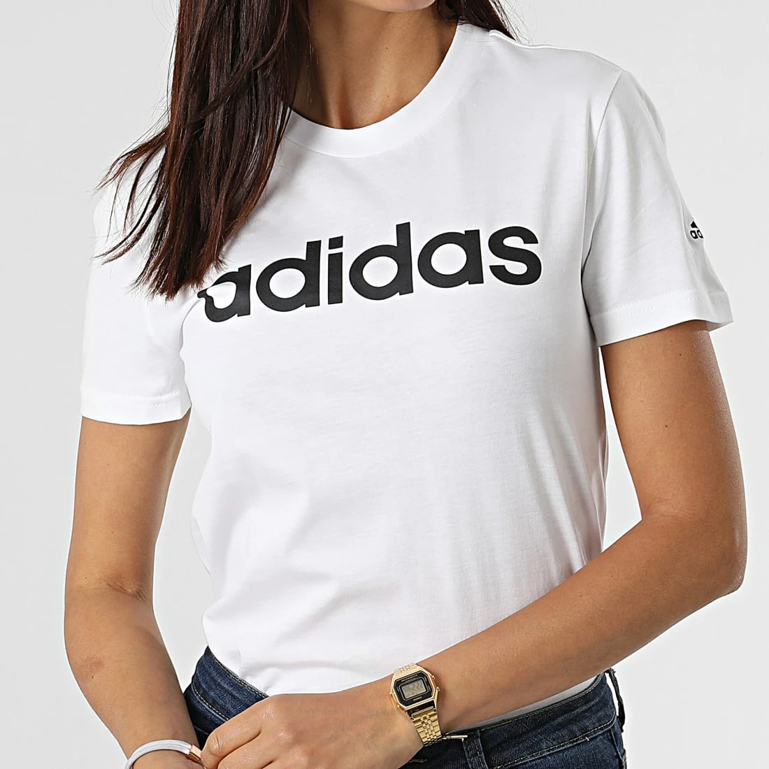 Acheter 🔥 Tee 👕 Shirt Femme Lin GL0768 Blanc de Adidas Performance 🎁 7 Acheter 🔥 Tee 👕 Shirt Femme Lin GL0768 Blanc de Adidas Performance 🎁 – Image 5