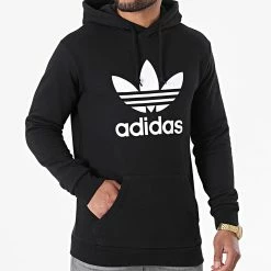 Top 10 🔔 Sweat Capuche Trefoil H06667 Noir de Adidas Originals ✨ 10 Top 10 🔔 Sweat Capuche Trefoil H06667 Noir de Adidas Originals ✨ -Pas Cher adidas Magasin adidas 267776 H06667 20210528T150756 03