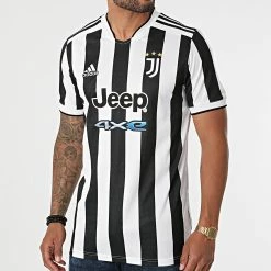 Top 10 ❤️ Maillot de Foot A Rayures Juventus GS1442 Blanc Noir de Adidas Performance 🔔