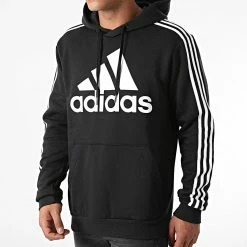 Promo ⭐ Sweat Capuche A Bandes H14641 Noir de Adidas Originals ⭐ 12 Promo ⭐ Sweat Capuche A Bandes H14641 Noir de Adidas Originals ⭐ -Pas Cher adidas Magasin adidas 268351 H14641 20210603T143213 05