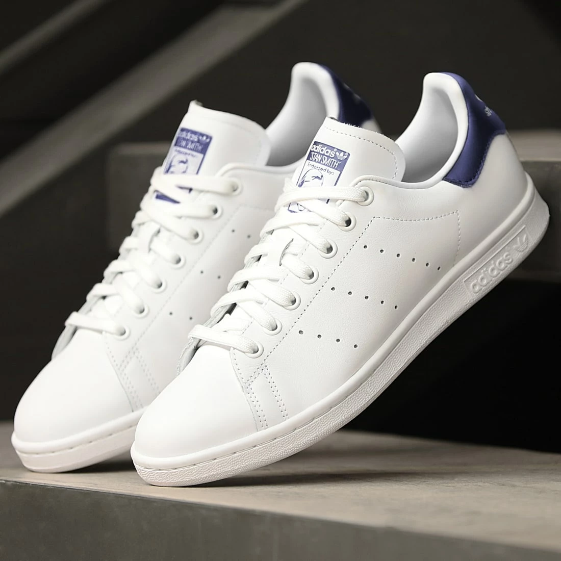 Meilleure vente 👍 Baskets Stan Smith FX5501 Footwear White Core Navy de Adidas Originals ⭐ 7 Meilleure vente 👍 Baskets Stan Smith FX5501 Footwear White Core Navy de Adidas Originals ⭐ – Image 5