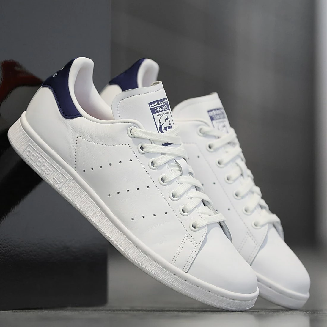 Meilleure vente 👍 Baskets Stan Smith FX5501 Footwear White Core Navy de Adidas Originals ⭐ 8 Meilleure vente 👍 Baskets Stan Smith FX5501 Footwear White Core Navy de Adidas Originals ⭐ – Image 6
