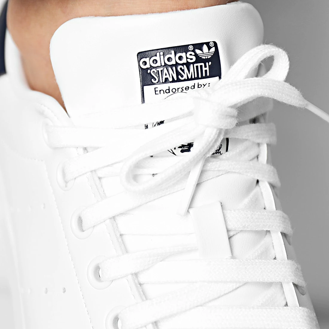 Meilleure vente 👍 Baskets Stan Smith FX5501 Footwear White Core Navy de Adidas Originals ⭐ 5 Meilleure vente 👍 Baskets Stan Smith FX5501 Footwear White Core Navy de Adidas Originals ⭐ – Image 3